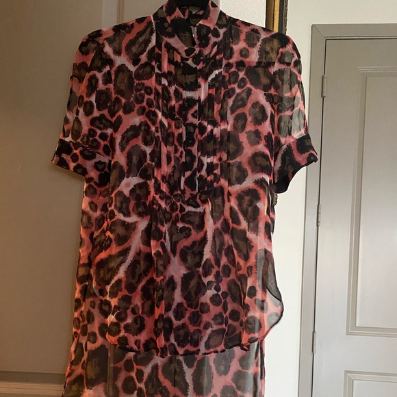 Rebecca Minkoff Morgan Silk Shirt - Picture 7 of 11